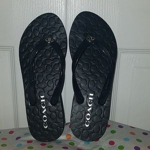 NIB Coach Abbigail Rubber flip flops